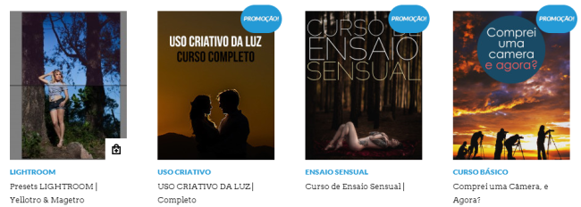 Curso de Fotografia Online Escola de Fotógrafos